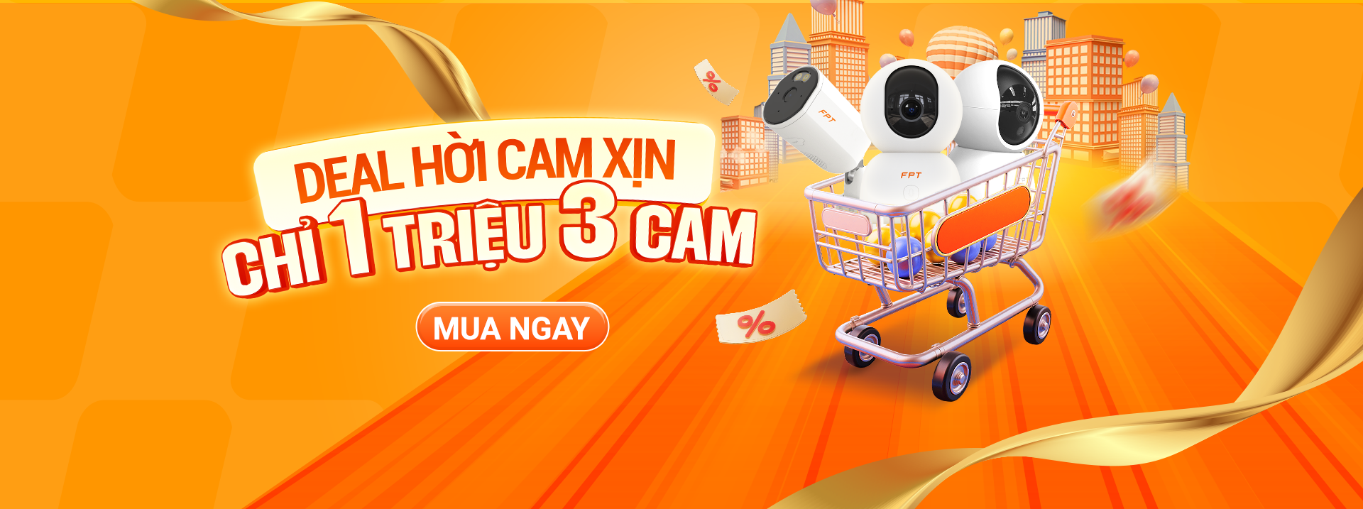 Ưu đãi lắp camera FPT